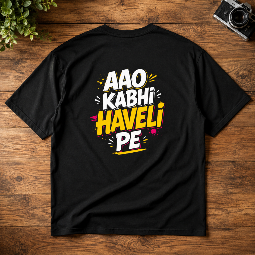 AAO Kabhi Haveli Pe - Classic Graphic T-Shirt