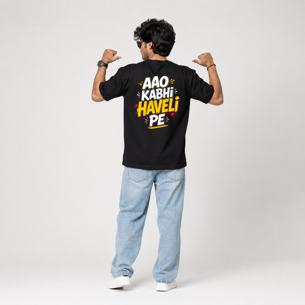 AAO Kabhi Haveli Pe - Classic Graphic T-Shirt