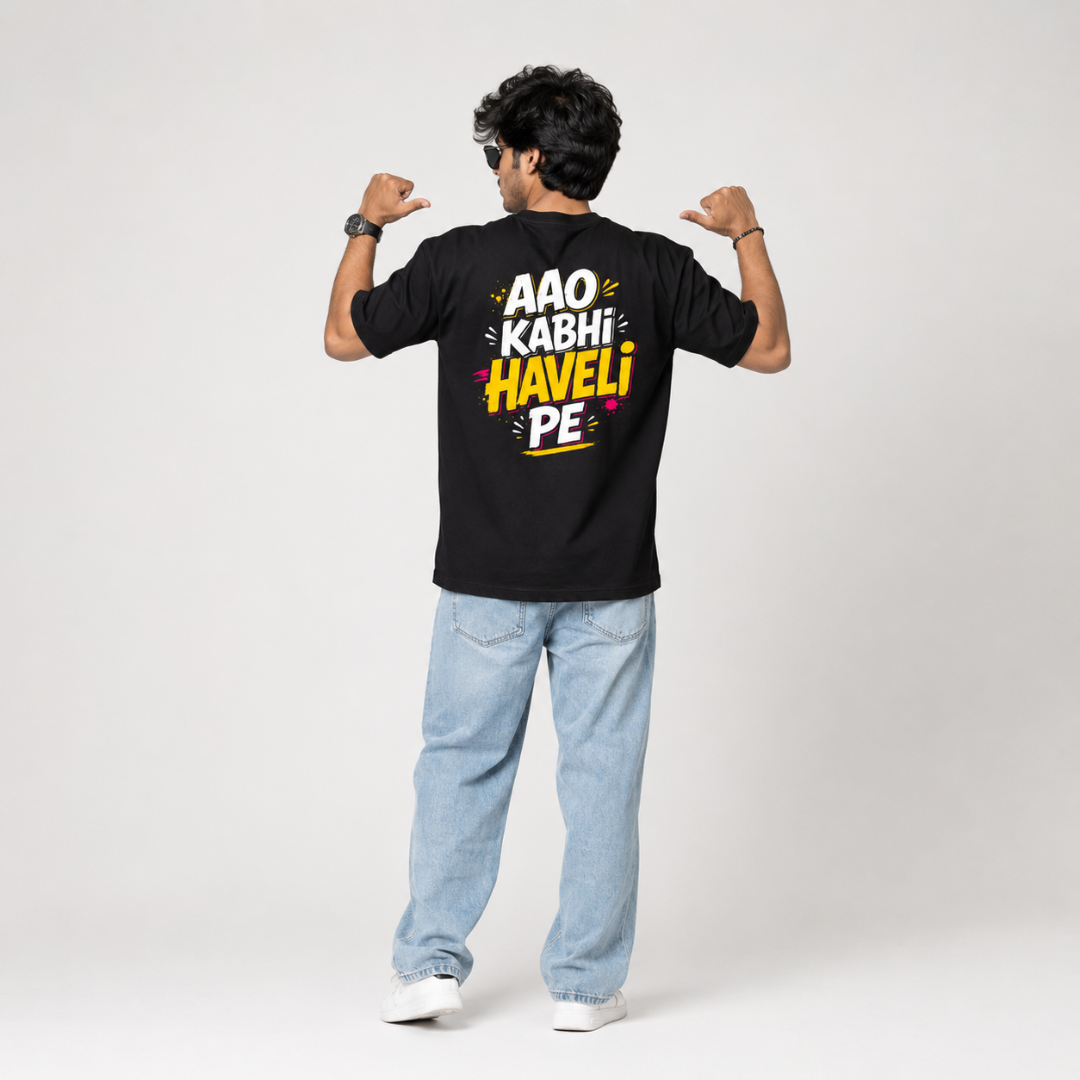 AAO Kabhi Haveli Pe - Classic Graphic T-Shirt