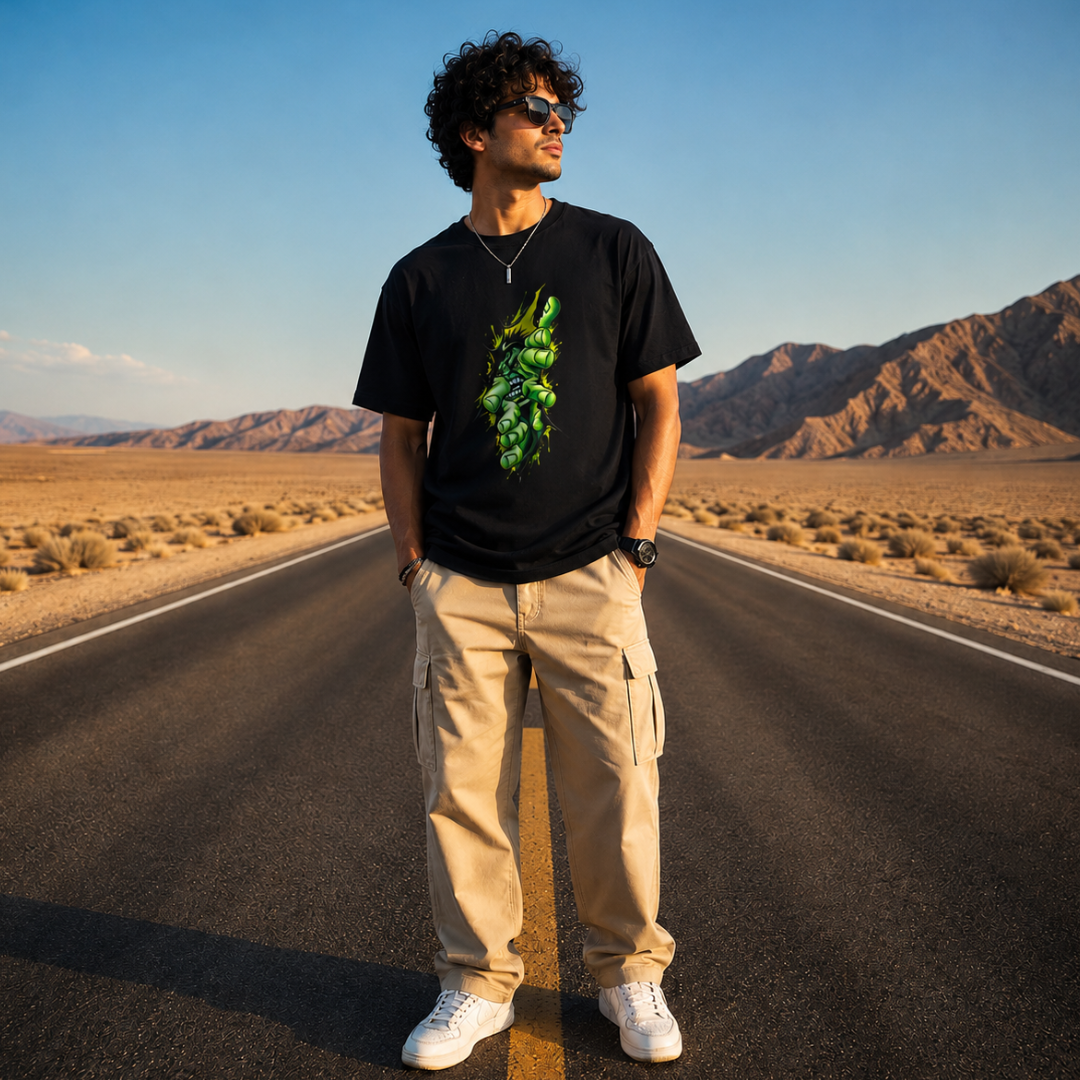 Neon Grip - Unisex Graphic T-Shirt