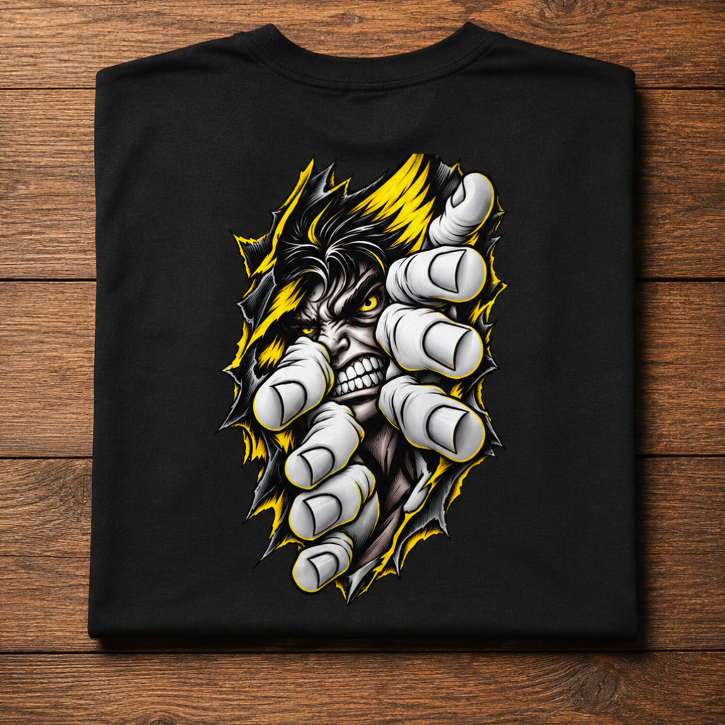 Midnight Claw - Oversized Graphic Unisex T-Shirt