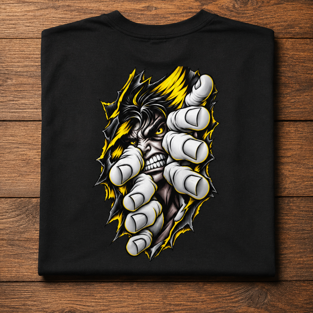 Midnight Claw - Oversized Graphic Unisex T-Shirt