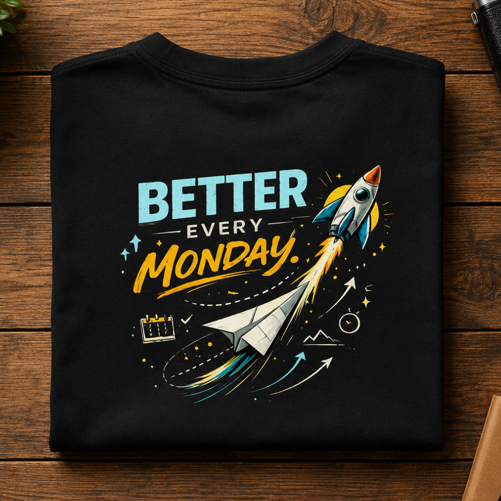 Better Every Monday™- Oversized Graphic T-Shirt