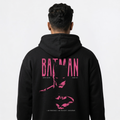 Midnight Vigilante - Oversized Graphic Hoodie