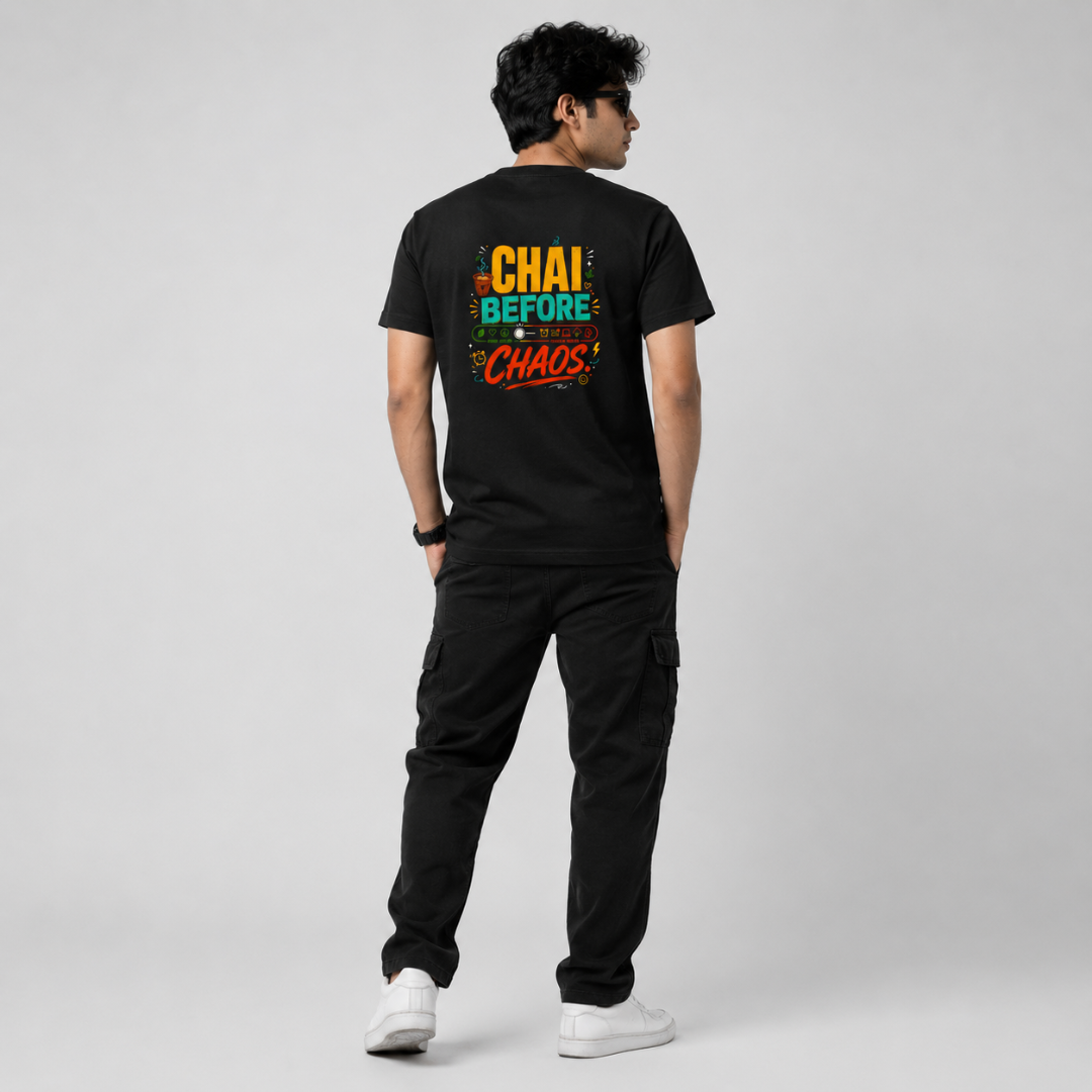 Chai Before Chaos - Graphic T-Shirt