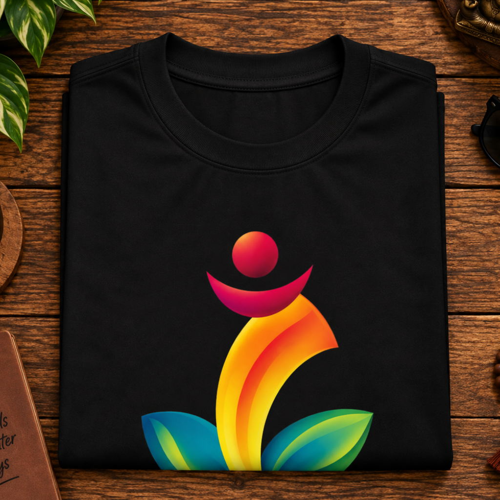 Good Vibes Statement Ganesha - Oversized Graphic T-Shirt