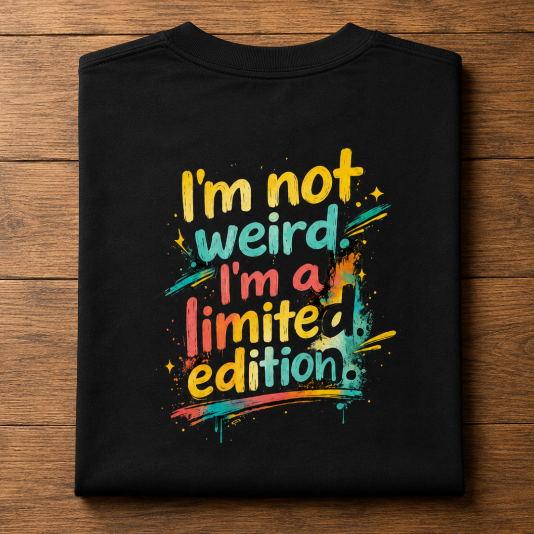 I'm Not Weird. I'm a Limited Edition. - Classic Graphic T-Shirt