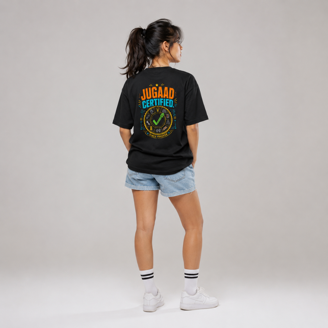 Jugaad Certified - Graphic T-Shirt