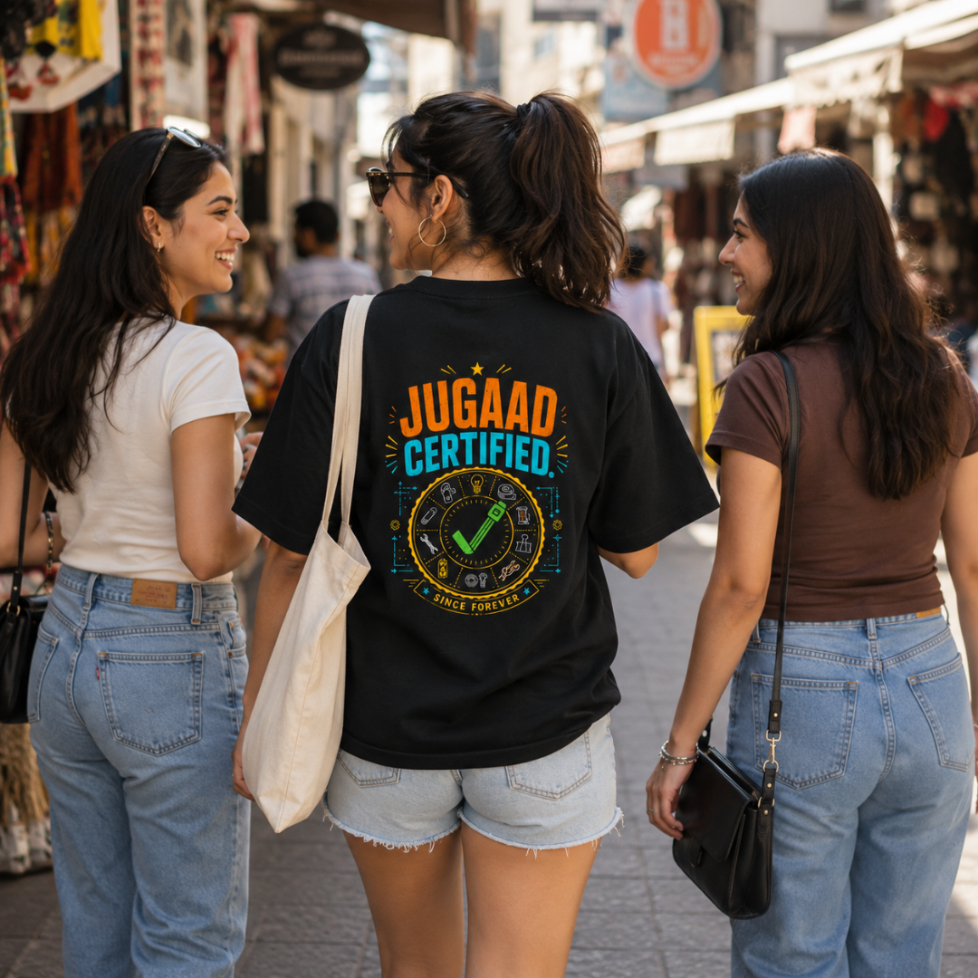 Jugaad Certified - Graphic T-Shirt