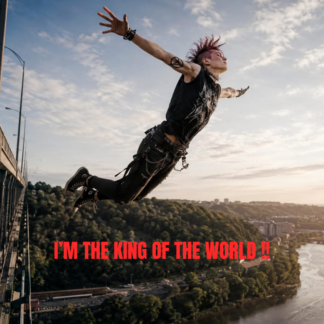 King of the World Graphic T-Shirt