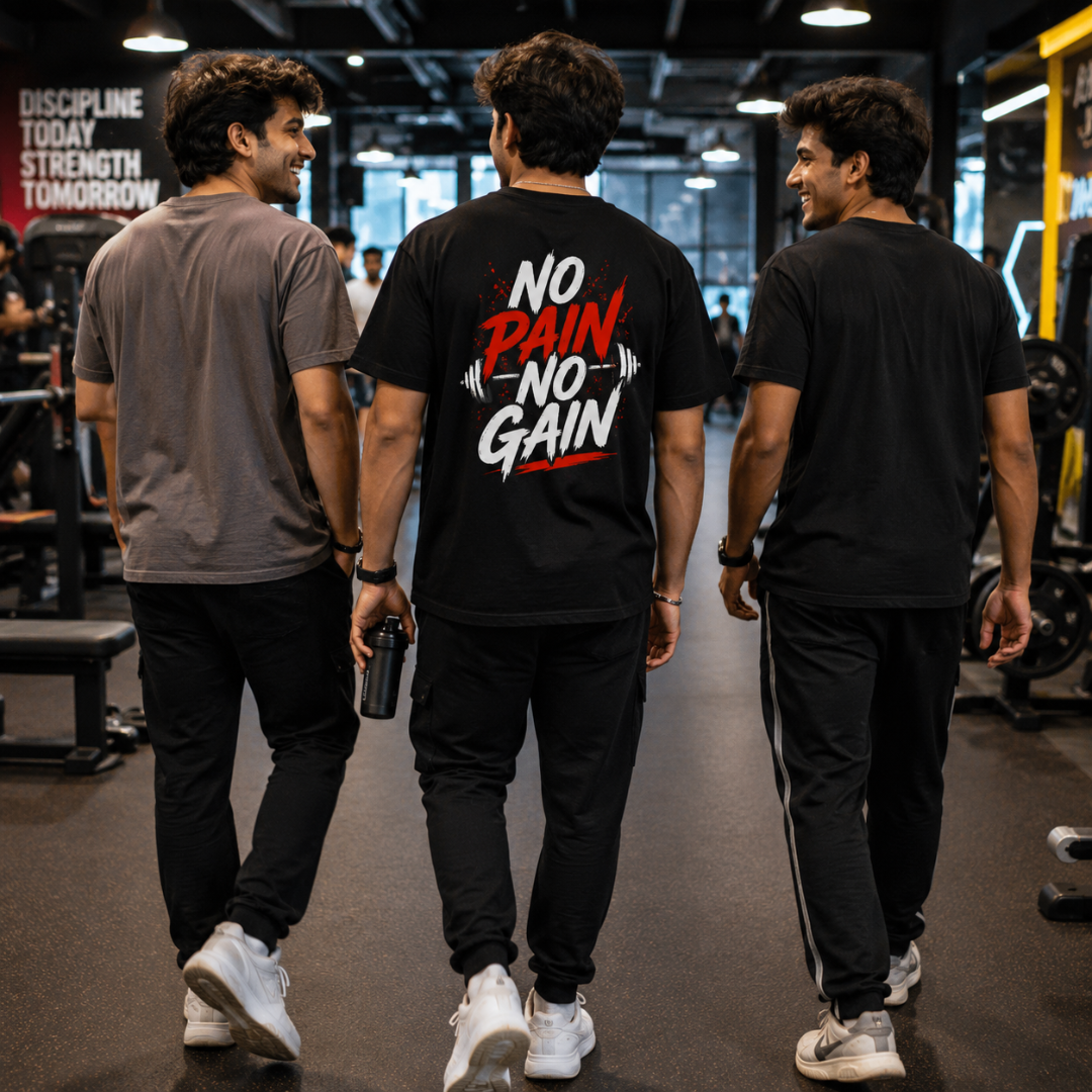 No Pain No Gain - Classic Unisex Graphic T-Shirt