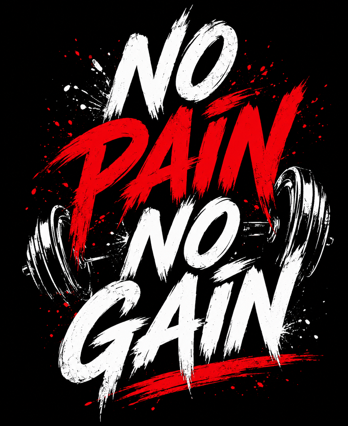 No Pain No Gain - Classic Unisex Graphic T-Shirt