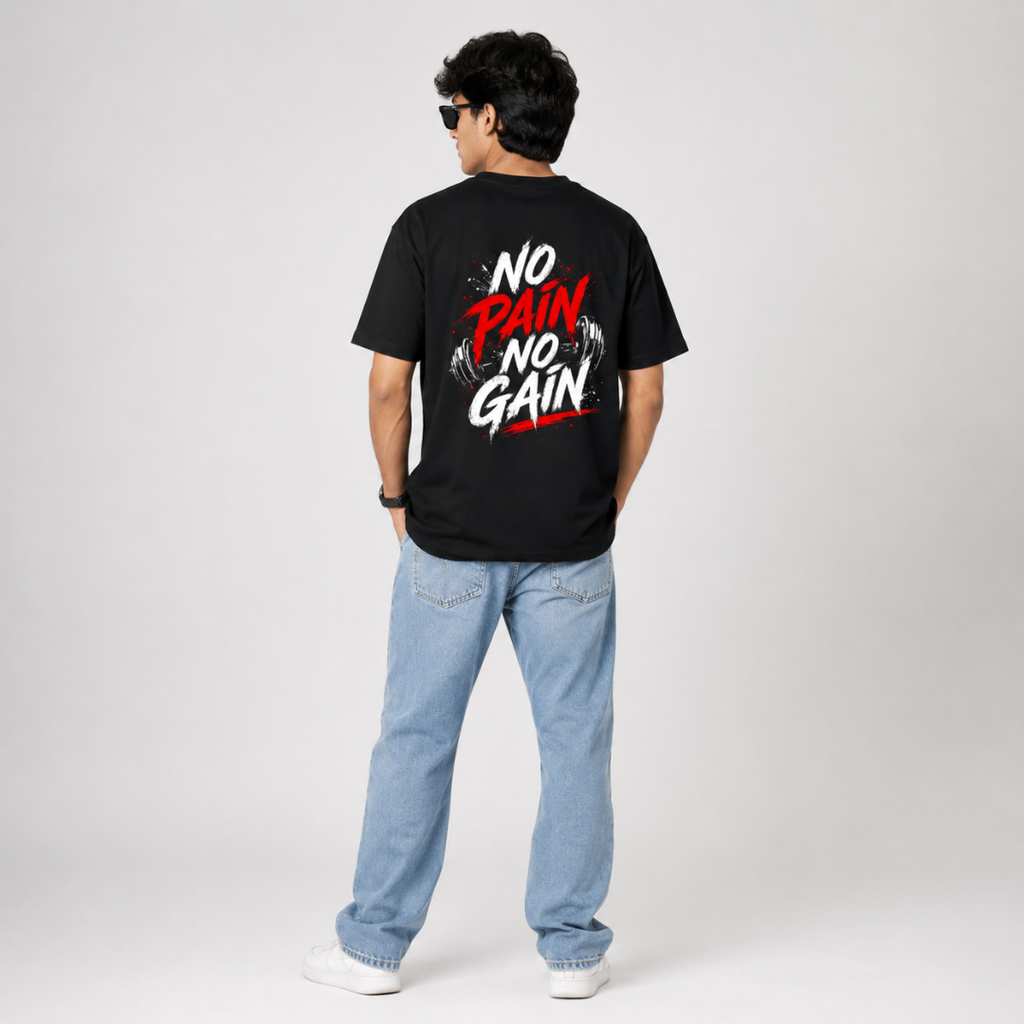 No Pain No Gain - Classic Unisex Graphic T-Shirt