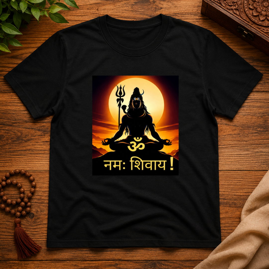 Om Namah Shivaya Lord Shiva Graphic T-Shirt