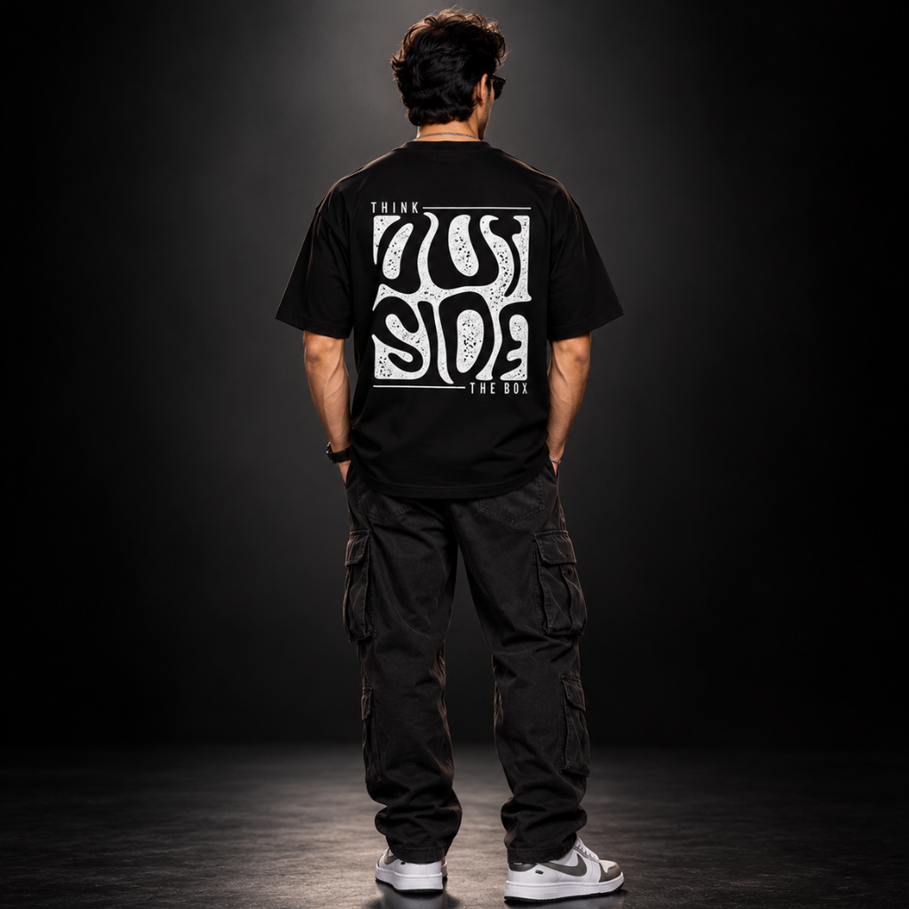 Think Outside The Box - Classic Graphic T-Shirt