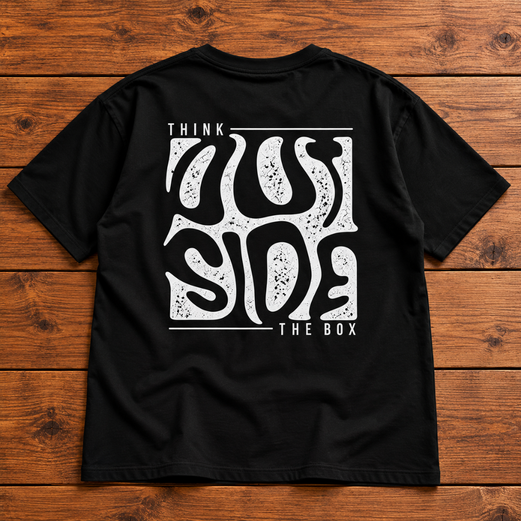 Think Outside The Box - Classic Graphic T-Shirt