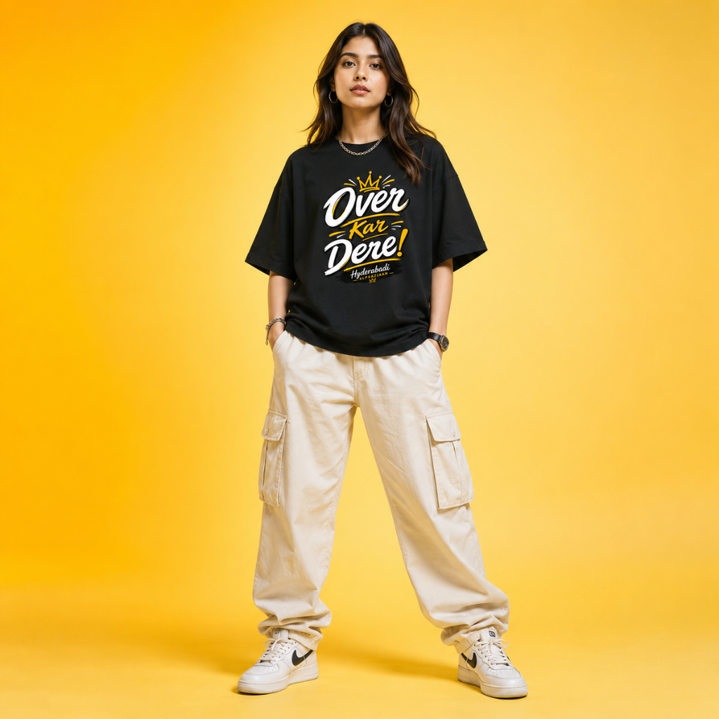 Over Kar Dere! - Hyderabadi Classic Graphic T-Shirt