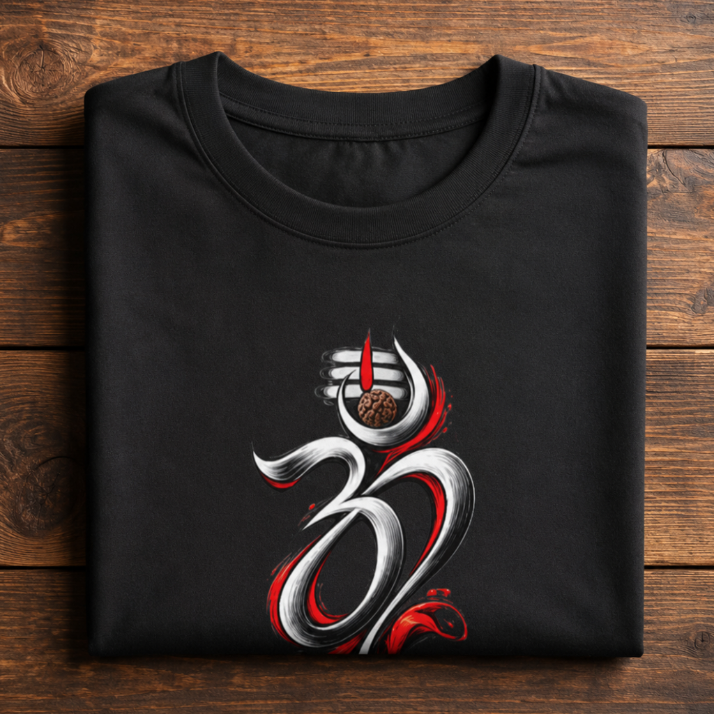 Om Power - Oversized Graphic T-shirt