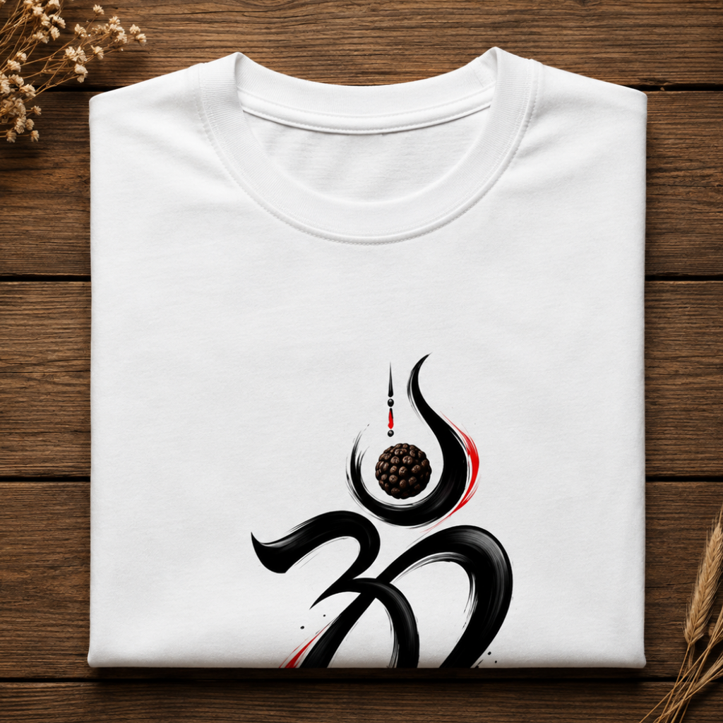 Om Vibes - Oversized Graphic T-Shirt