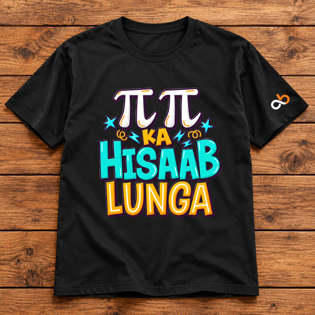 Hisaab Lunga - Oversized Graphic T-Shirt