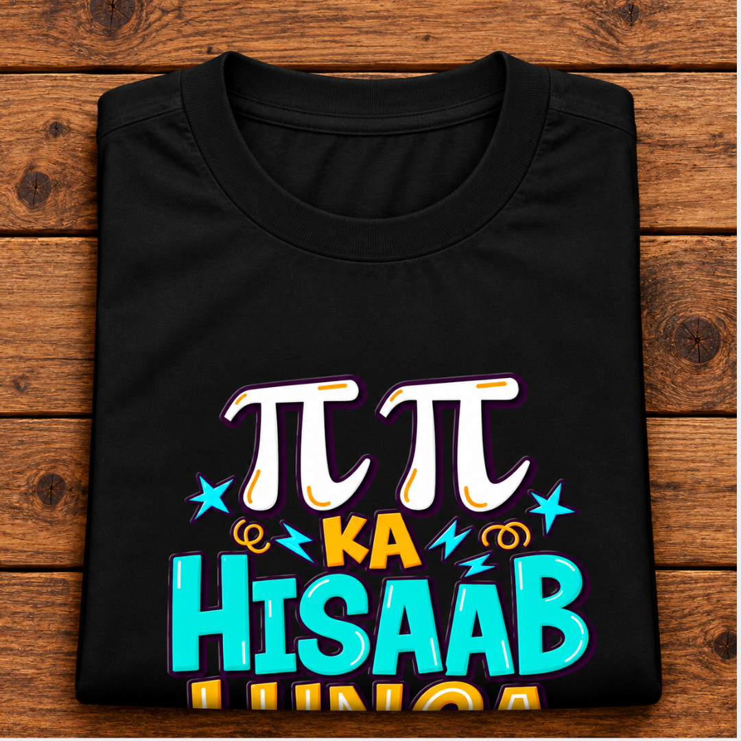 Hisaab Lunga - Oversized Graphic T-Shirt