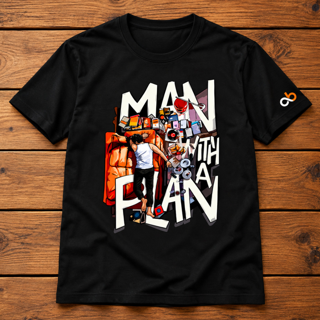 Man With a Plan - Classic Graphic T-Shirt