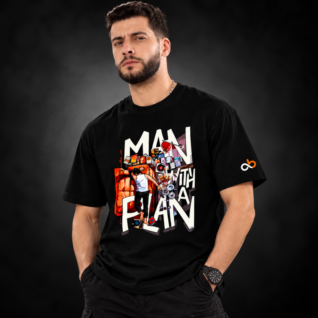 Man With a Plan - Classic Graphic T-Shirt