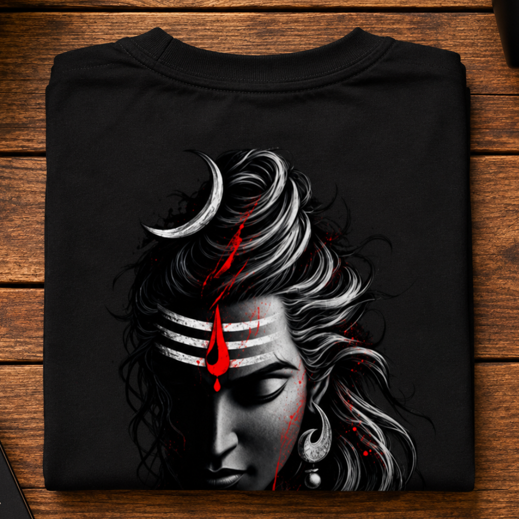 Mahadev Unbound - Oversized Graphic T-Shirt