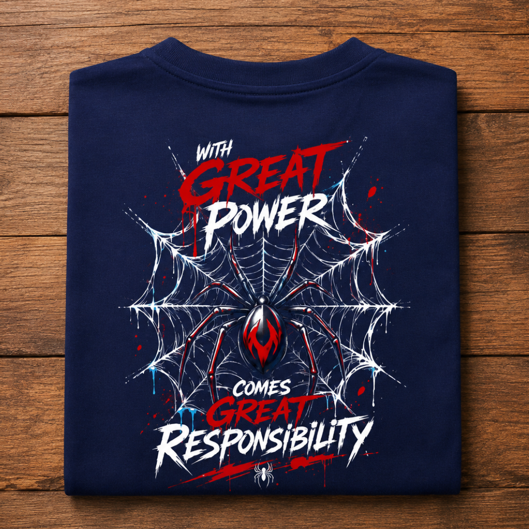 Spider Core - Classic Graphic T-Shirt