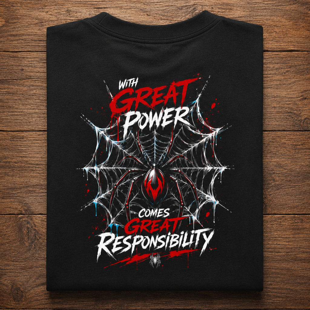 Spider Core - Classic Graphic T-Shirt