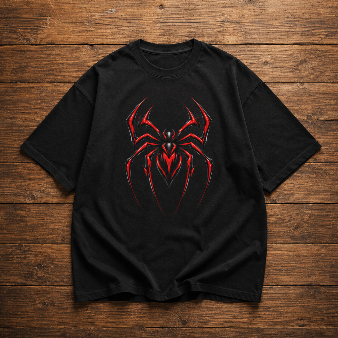 SPIDER MODE - Oversized Graphic T-Shirt