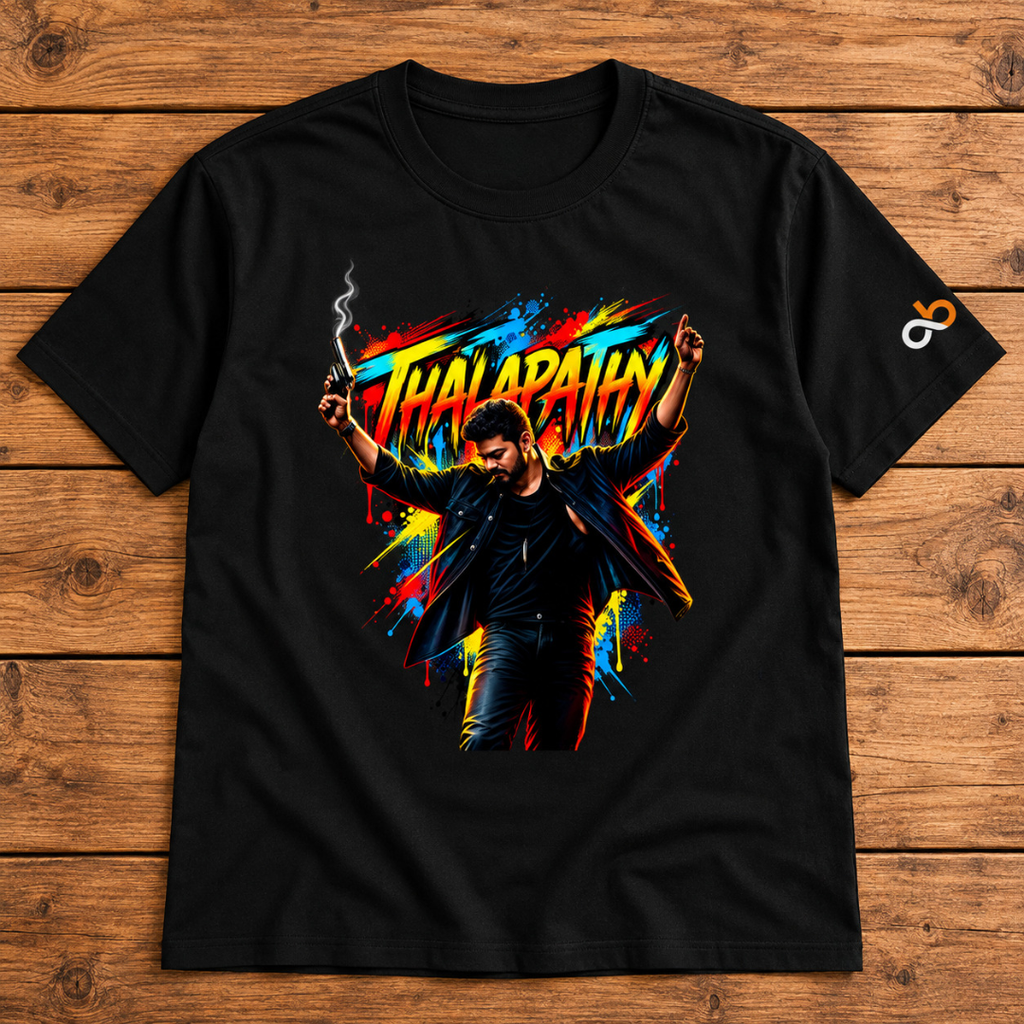 Thalapathy Energy - Classic Graphic T-Shirt
