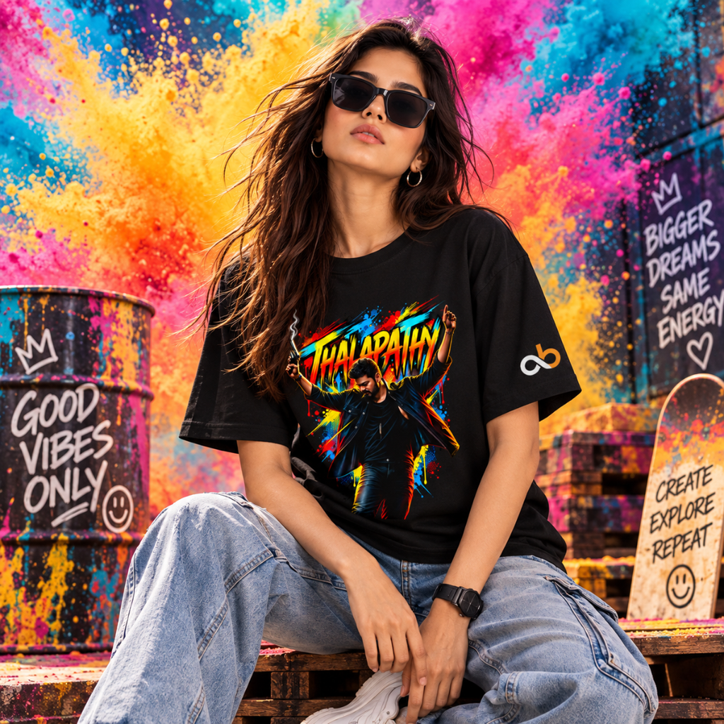Thalapathy Energy - Classic Graphic T-Shirt