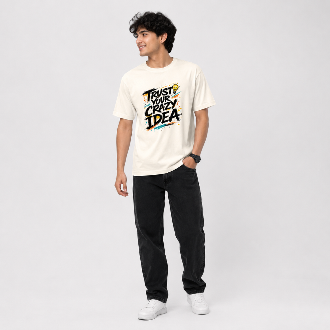 Trust Your Crazy Idea - Classic Graphic T-Shirt