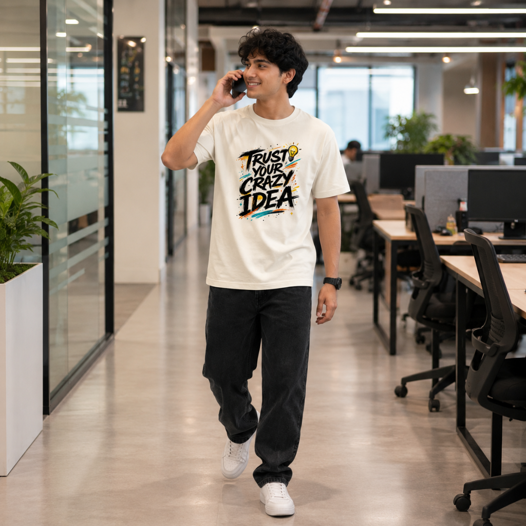 Trust Your Crazy Idea - Classic Graphic T-Shirt
