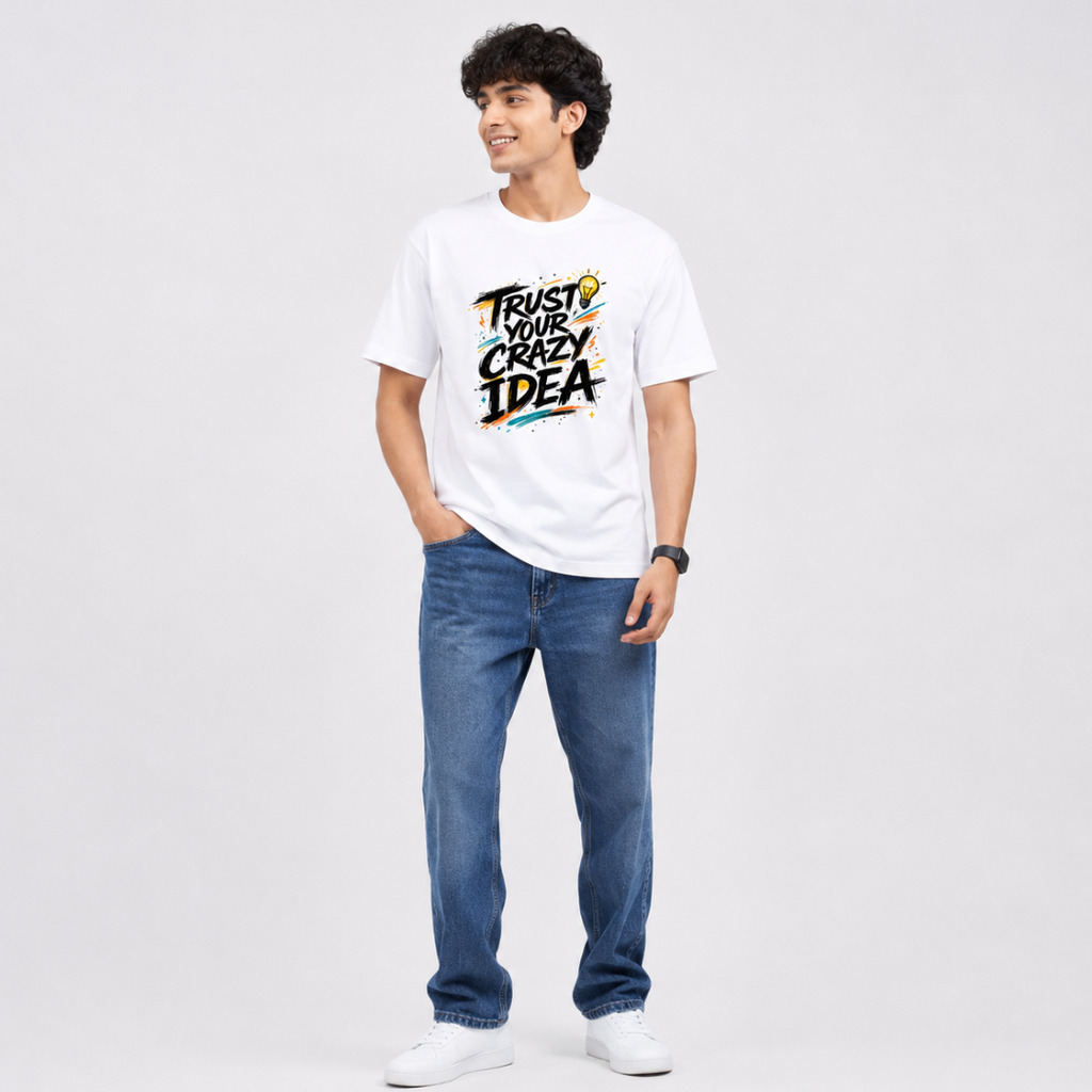 Trust Your Crazy Idea - Classic Graphic T-Shirt