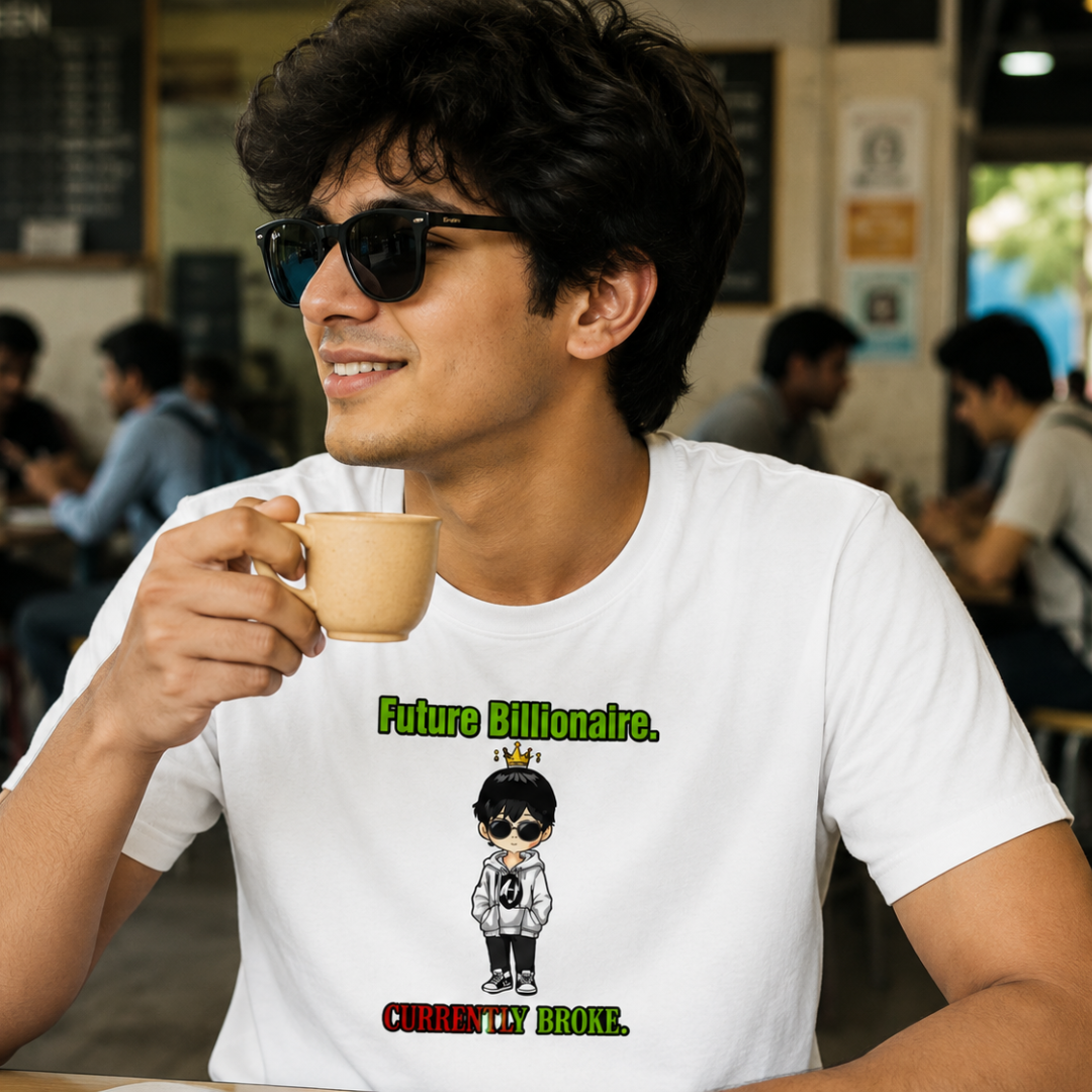 Future Billionaire Currently Broke Graphic T-Shirt