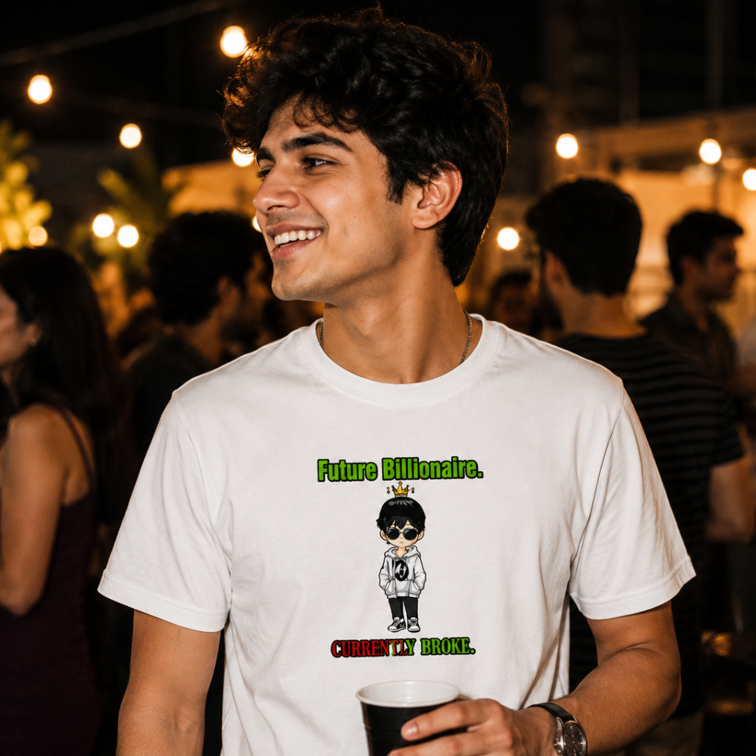 Future Billionaire Currently Broke Graphic T-Shirt