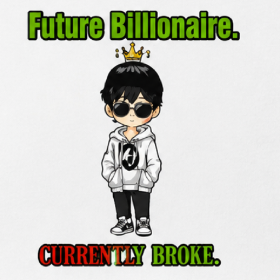 Future Billionaire Currently Broke Graphic T-Shirt