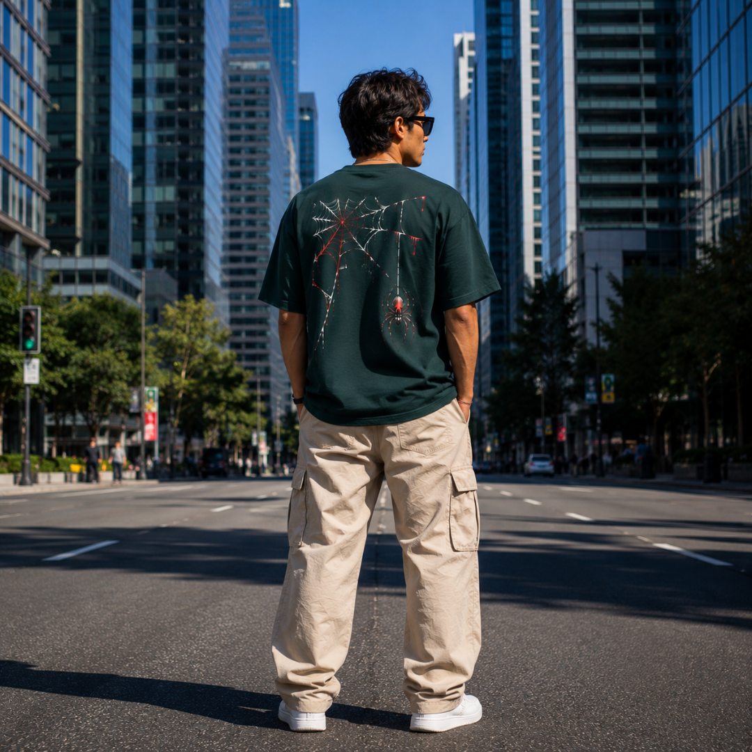 Spider Streetwear - Classic Graphic T-Shirt