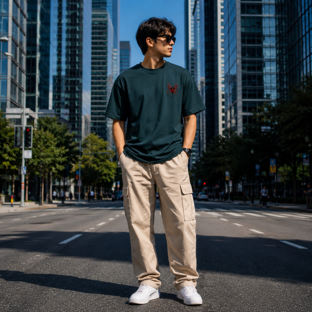 Spider Streetwear - Classic Graphic T-Shirt