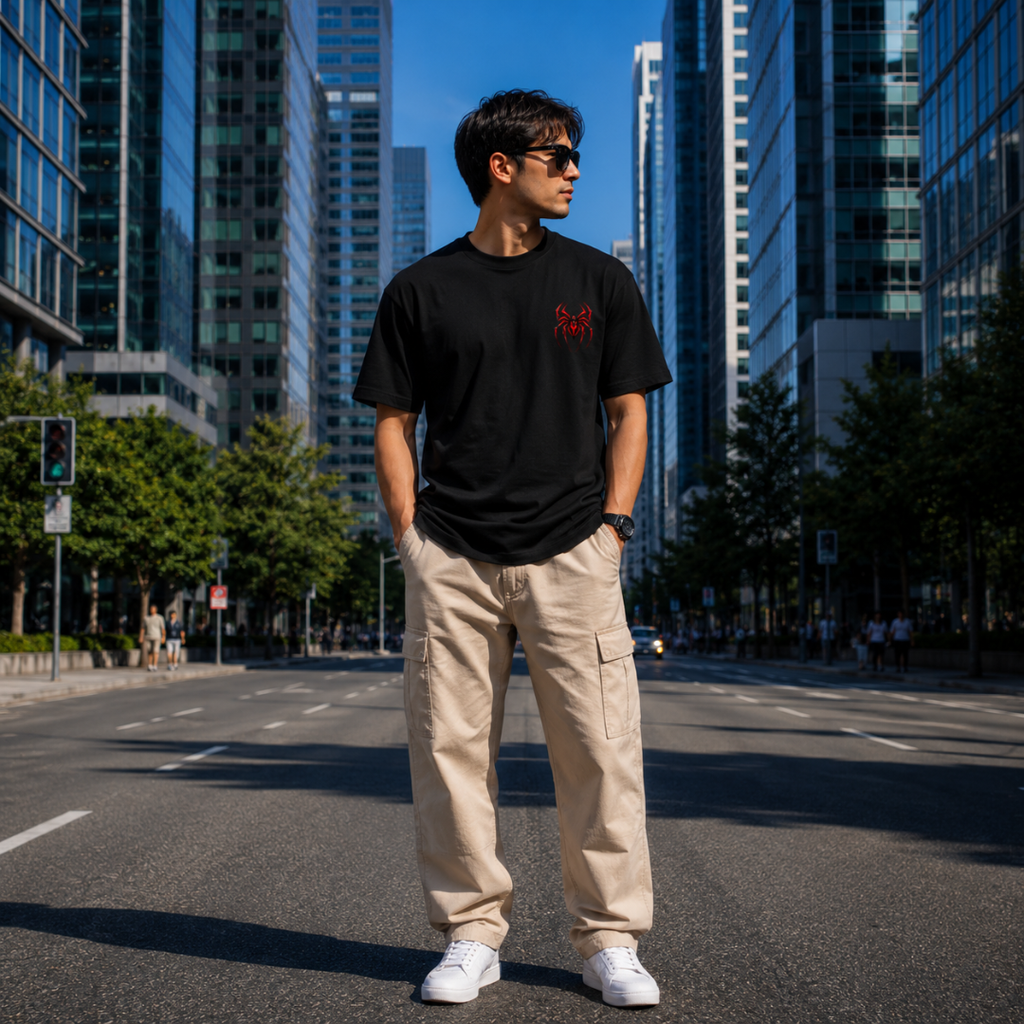 Spider Streetwear - Classic Graphic T-Shirt