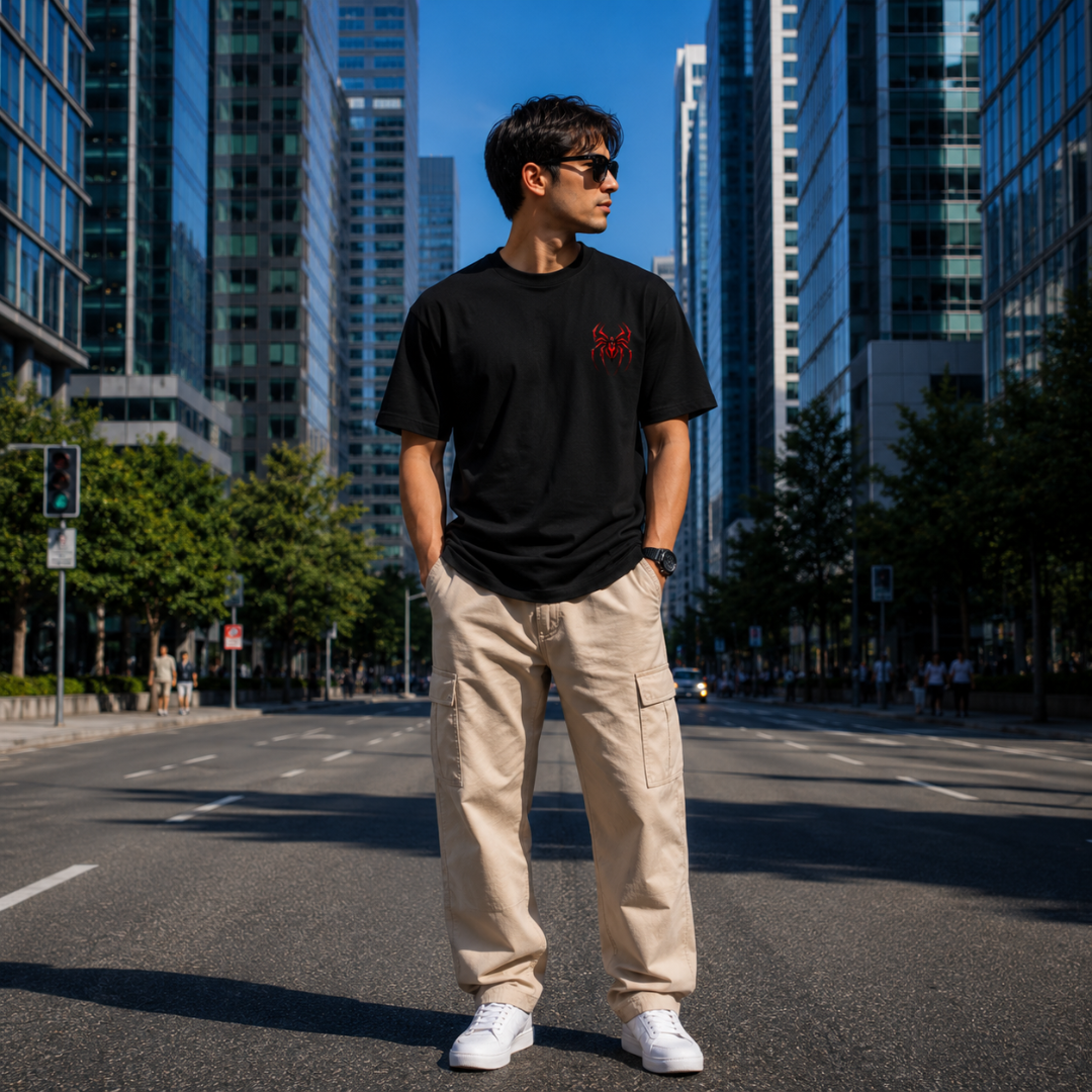 Spider Streetwear - Classic Graphic T-Shirt