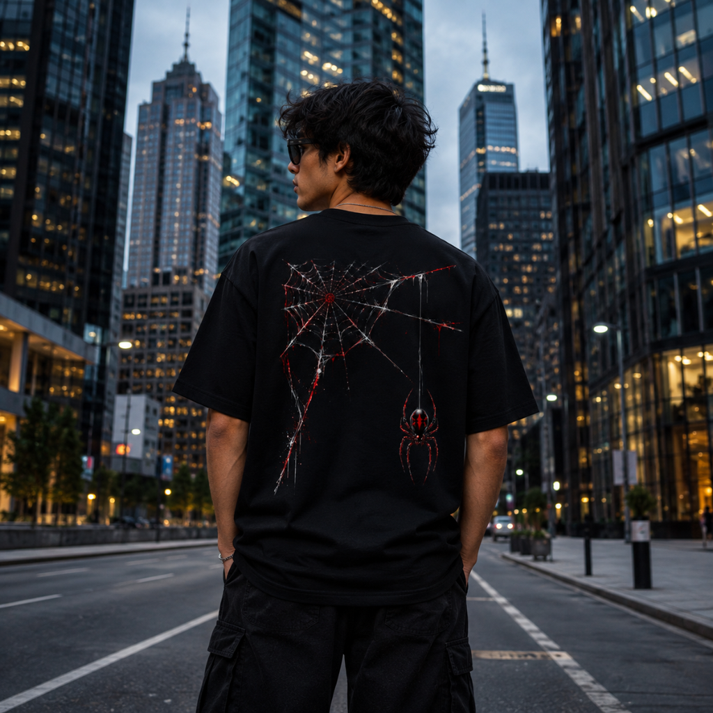 Spider Streetwear - Classic Graphic T-Shirt