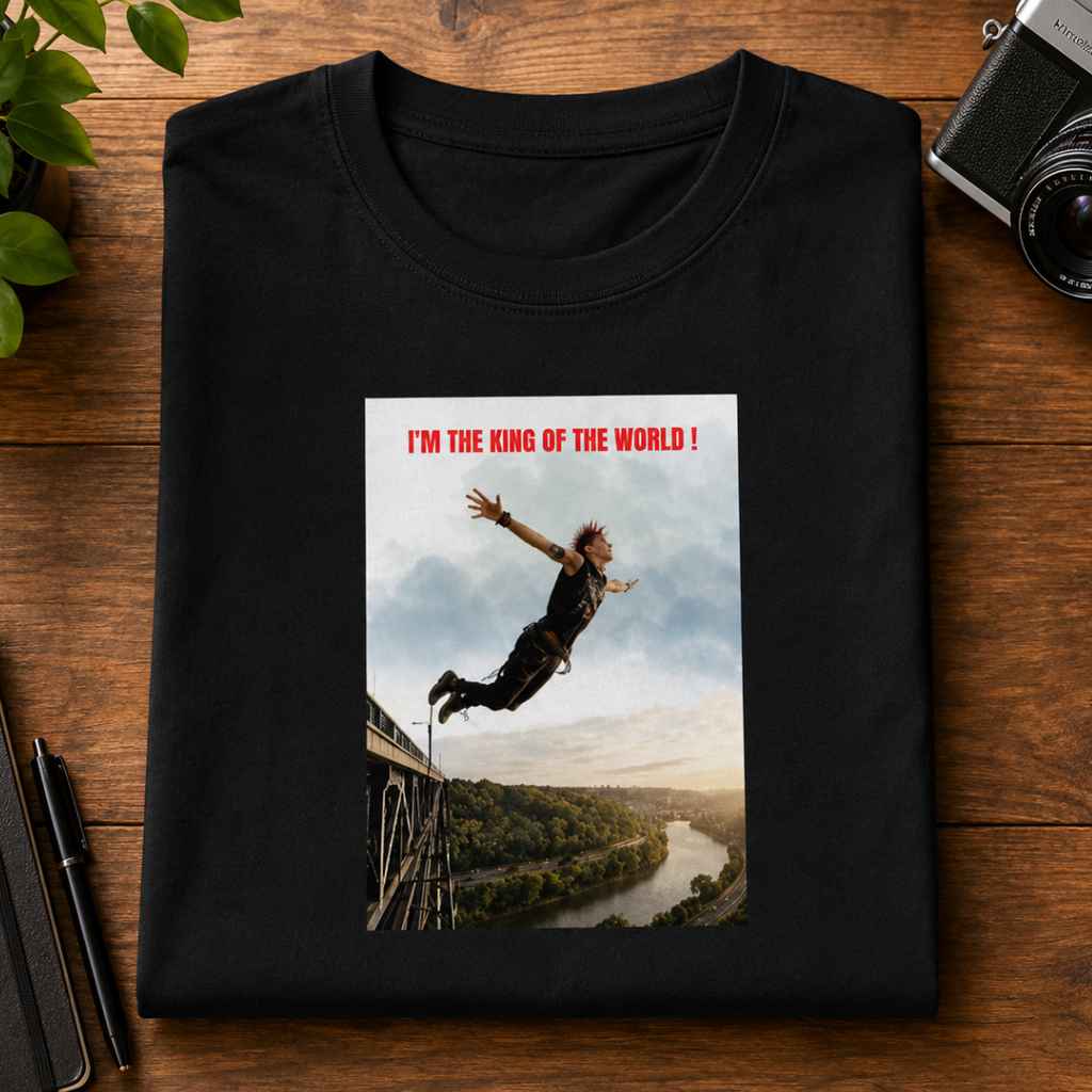 King of the World Graphic T-Shirt