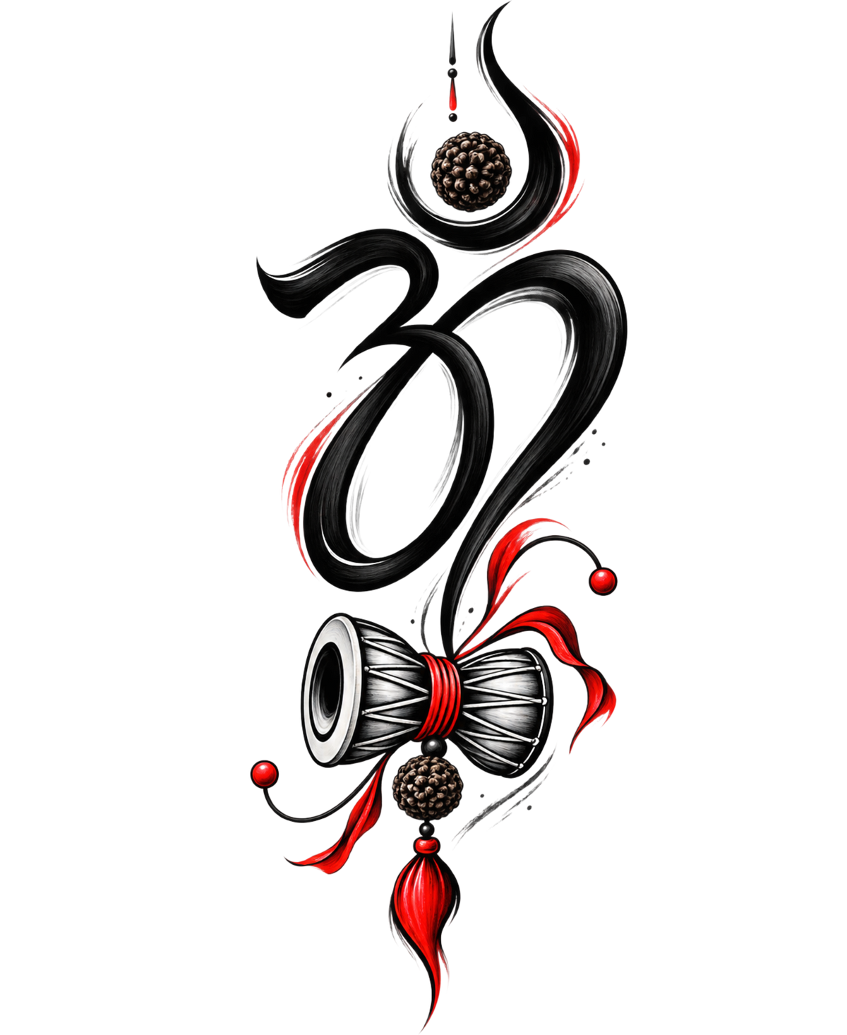 Om Vibes - Oversized Graphic T-Shirt